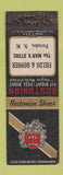 Matchbook Cover - Bostonian Men's Shoes Fields Bonner Portales NM WORN