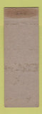 Matchbook Cover - Bostonian Men's Shoes Fields Bonner Portales NM WORN