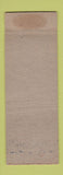 Matchbook Cover - Oyster Bay Restaurant Jersey City NJ WEAR