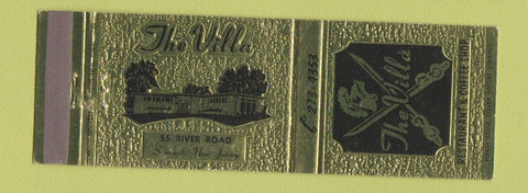 Matchbook Cover - The Villa Summit NJ