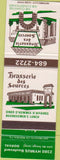 Matchbook Cover - Brasserie Des Sources Dorval