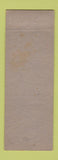 Matchbook Cover - Loving Gin Pardue Mercantile Loving NM MISCUT