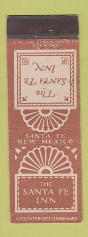 Matchbook Cover - Santa Fe Inn NM