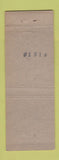 Matchbook Cover - Santa Fe Inn NM