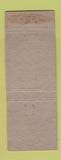 Matchbook Cover - Royal Cafe Idabel OK WORN