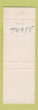 Matchbook Cover - Motel Stardust Sallisaw OK