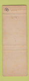 Matchbook Cover - Welcome U Motel Ponca City OK