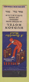 Matchbook Cover - Hudson Hotel Oklahoma City OK Bellhop WEAR