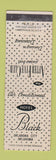 Matchbook Cover - Hotel Black Oklahoma City OK After Five Club