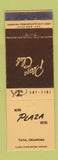 Matchbook Cover - Plaza Hotel Club Tulsa OK