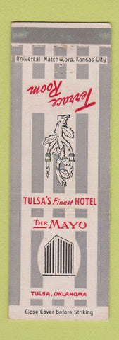 Matchbook Cover - Mayo Hotel Tulsa OK