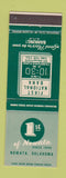 Matchbook Cover - 1st National Bank Nowata OK