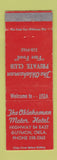 Matchbook Cover - The Oklahoman Motor Hotel Guyton OK