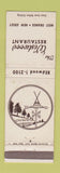 Matchbook Cover - Westwood Restaurant West Orange NJ
