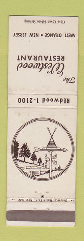 Matchbook Cover - Westwood Restaurant West Orange NJ