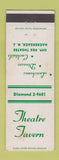Matchbook Cover - Theatre Tavern Hackensack NJ WEAR