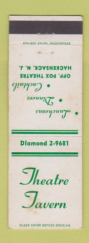 Matchbook Cover - Theatre Tavern Hackensack NJ WEAR