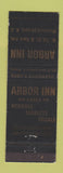 Matchbook Cover - Arbor Inn Plainfield NJ WEAR