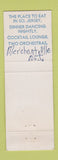 Matchbook Cover - Marlton Manor Merchantville NJ