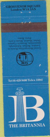 Matchbook Cover - Britannia London England