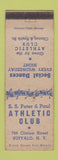 Matchbook Cover - SS Peter & Paul Athletic Club Buffalo NY WEAR