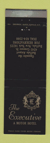 Matchbook Cover - Executive Motor Hotel Buffalo NY