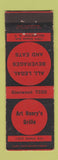 Matchbook Cover - Art Henry's Grille Rochester NY