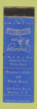 Matchbook Cover - Sonsire's Cafe Steak House Brooklyn NY WEAR