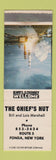 Matchbook Cover - Chief's Hut Fonda NY