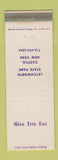 Matchbook Cover - Glen Iris Inn Castile NY Letchworth State Park WEAR