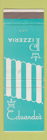 Matchbook Cover - Eduardo's Pizza Buffalo NY WEAR