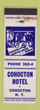 Matchbook Cover - Cohocton Hotel NY WEAR