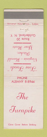 Matchbook Cover - The Turnpike Restaurant Guilderland NY