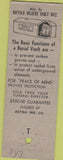 Matchbook Cover - Pietszak Funeral Home Buffalo NY