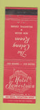 Matchbook Cover - Hotel Jamestown NY