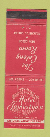 Matchbook Cover - Hotel Jamestown NY