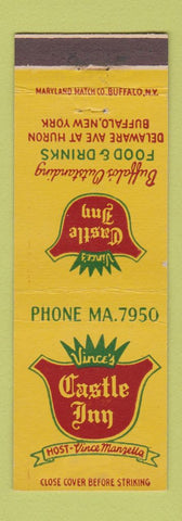 Matchbook Cover - Vince's Castle Inn Buffalo NY