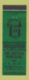 Matchbook Cover - Buffalo Irish Club Buffalo NY