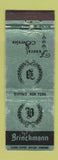 Matchbook Cover - Brinckmann Funeral Service Buffalo NY WORN