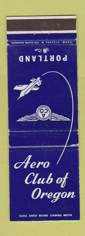 Matchbook Cover - Aero Club of Portland OR