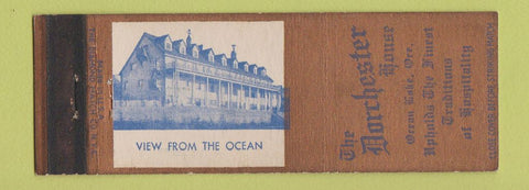 Matchbook Cover - Dorchester House Ocean Lake OR WEAR