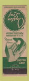 Matchbook Cover - Oyster Loaf Portland OR