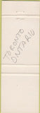 Matchbook Cover - Royal Pizza Toronto ON