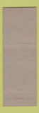 Matchbook Cover - Master Products Washers Cleveland OH