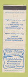 Matchbook Cover - Pier Four Restaurant Woodburn OR Lacey WA