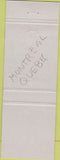 Matchbook Cover - Pizza Galli Restaurant Montreal QC
