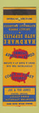 Matchbook Cover - Coast to Coast Hardware Joe & Ted Jones Eugene OR
