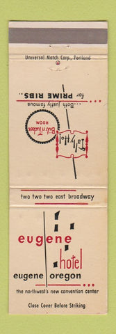 Matchbook Cover - Eugene Hotel OR WEAR