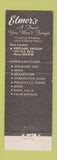 Matchbook Cover - Elmer's Colonial Pancake House Portland OR WEAR