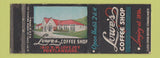 Matchbook Cover - Lowe's Coffee Shop Portland OR